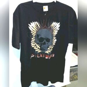 As I Lay Dying  T-SHIRT Mens SIZE Adult XL  Black 100% Cotton Rock tee